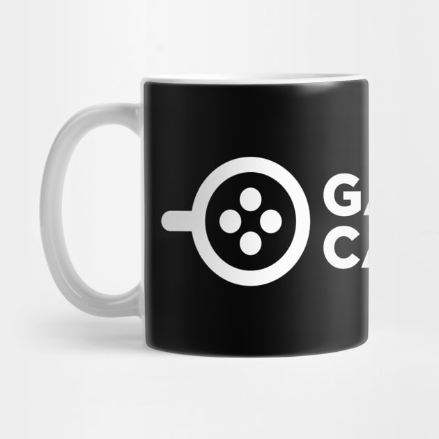 Gameplay Café Full White Logo by Tanzen